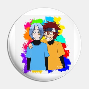 Reki and Langa - Colors Pin