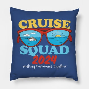 Cruise Squad 2024 Pillow