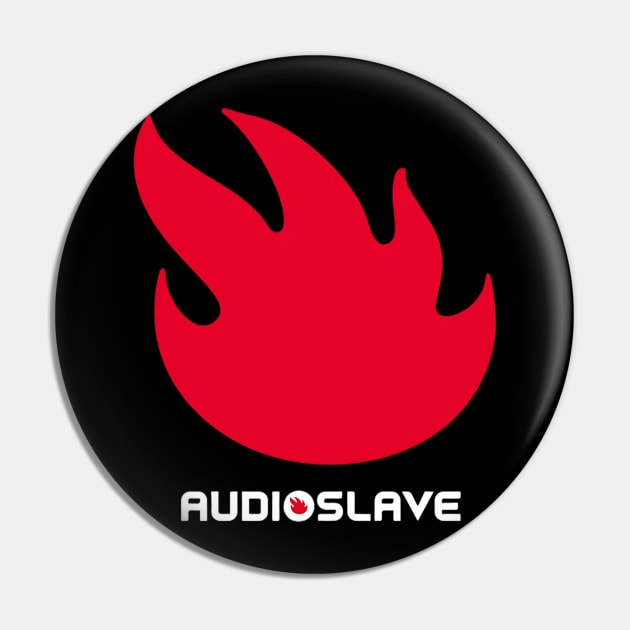 Audioslave Band Logo Fire Pin by BiteBliss