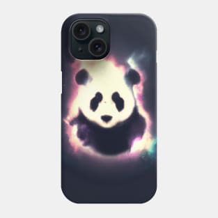 Space Panda Nebula Phone Case