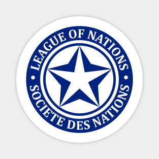 LEAGUE OF NATIONS LOGO Magnet