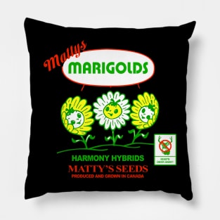 Matty Chef Canada Matheson Marigolds Pillow