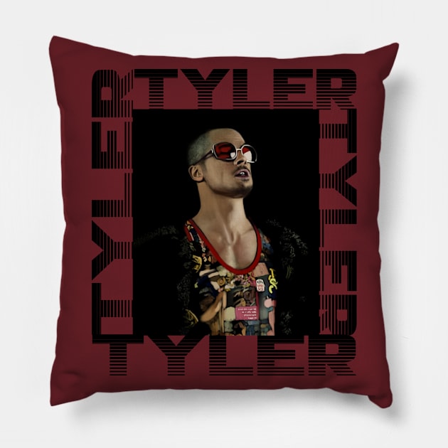 Tyler Durden Pillow by ilhnklv