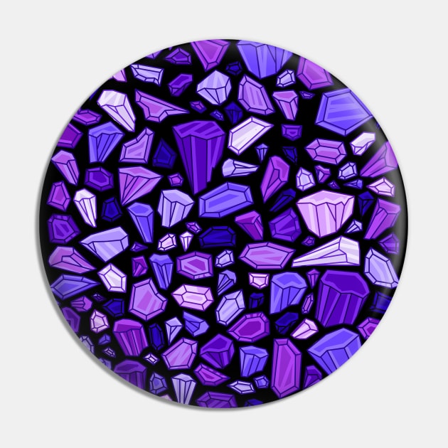 Crystals pattern Pin by HighFives555