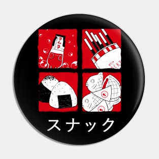 Japanese Snacks  スナック Pin