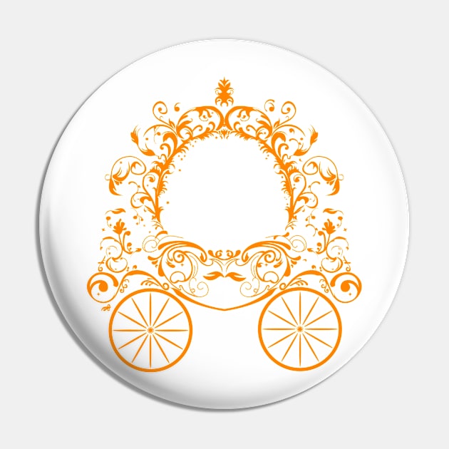 Pumpkin Carriage Pin by Soodle