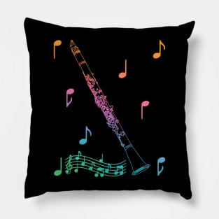 Musical Clarinet Pillow