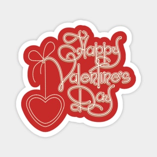 Happy Valentines Day Theme Magnet