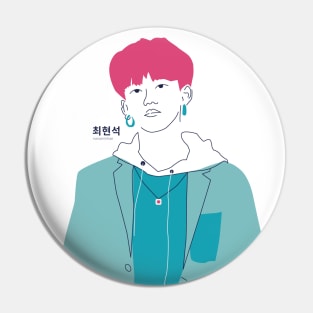 TREASURE Hyunsuk Pin