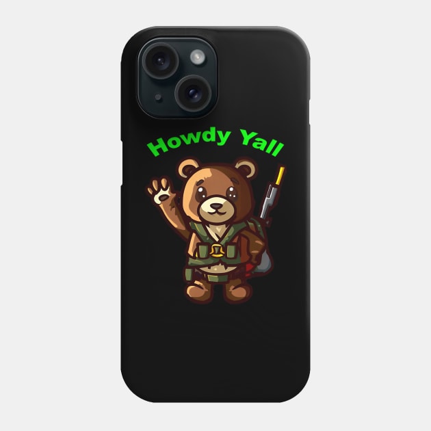 Friendly Bear Survivor Phone Case by Bear Gaming