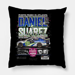 Daniel Suarez 400 Race Win Pillow