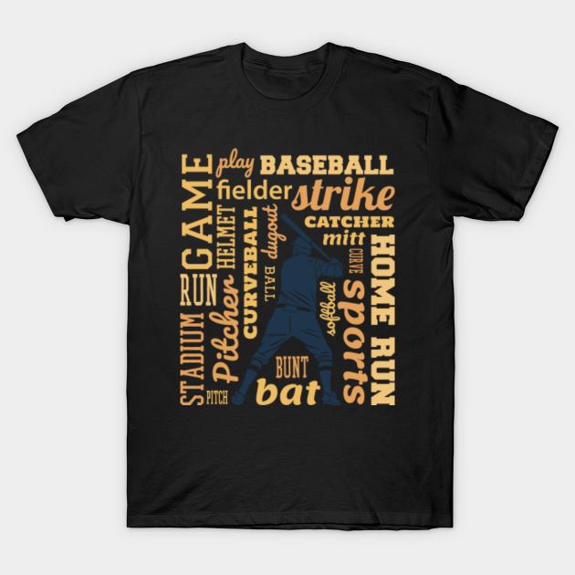 Baseball Player - Baseball Lovers - T-Shirt