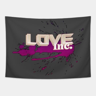 Love Inc - Cream/Purple Tapestry