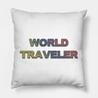 World Traveler Pillow