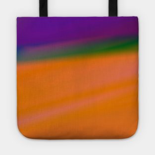 blue purple orange green abstract texture Tote