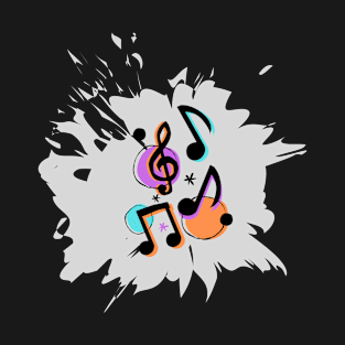 Musical notes T-Shirt