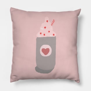 Strawberry Milkshake Pillow