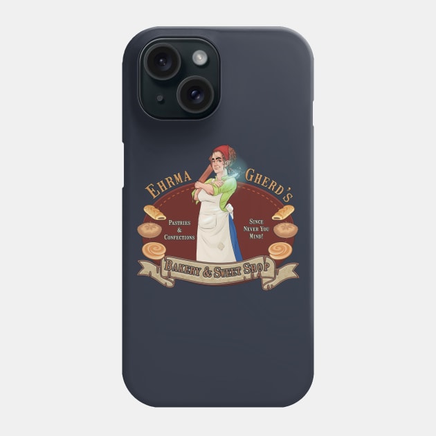 Ehrma's Bakery Phone Case by KennefRiggles