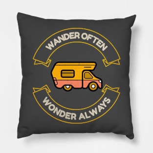 Wander Often Pillow