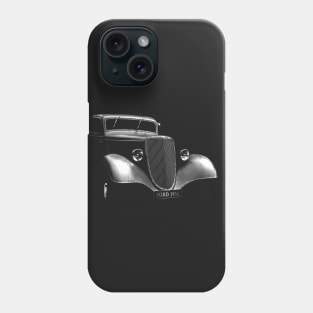 1934 ford, black shirt Phone Case