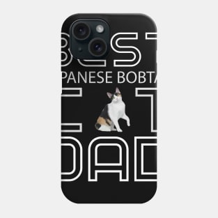 Best Japanese Bobtail Cat Dad Phone Case