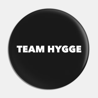 Team Hygge Pin