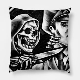 Street justice Pillow