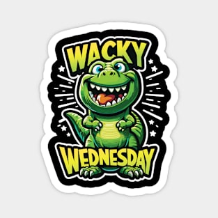 Wacky Wednesday Funny Crazy Silly Graphic Magnet