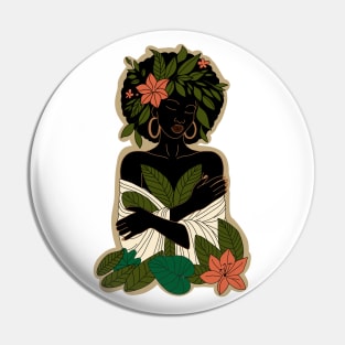 African queen of nature Pin