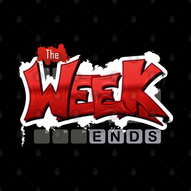 The Week Ends logo by Produce Stand Podcast