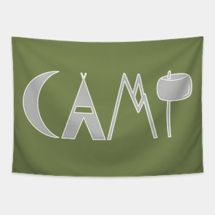 CAMP - Camping Design Tapestry