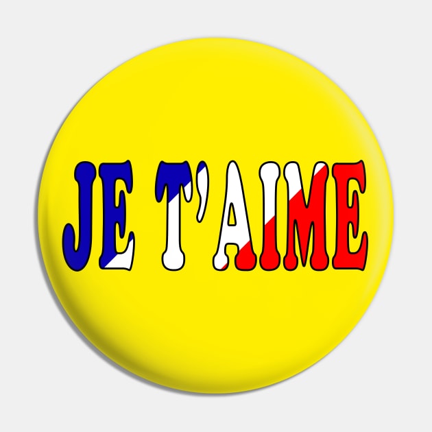 Je T'aime Pin by Lyvershop