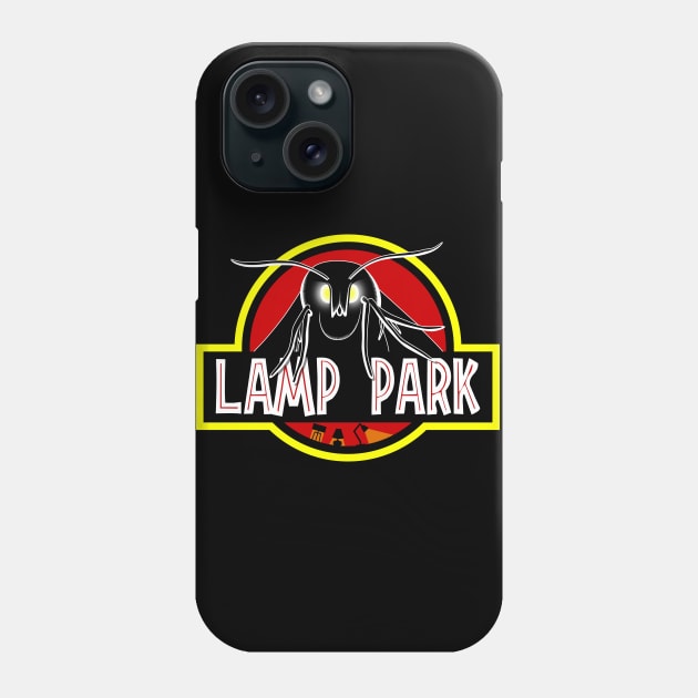 Lamp Park (moth lamp) Phone Case by Bomdesignz