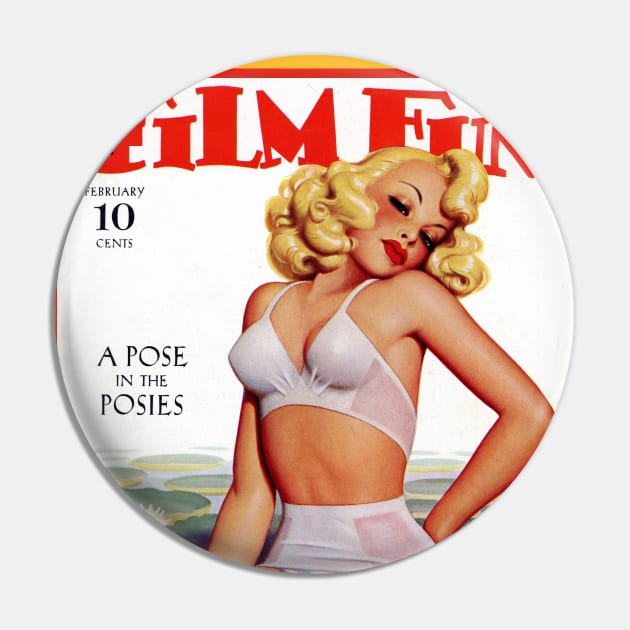 Film Fun, vintage pulp magazine cover Pin by Teessential