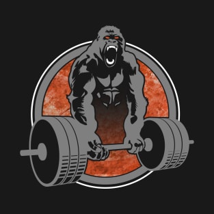 Gorilla Lifting Color T-Shirt