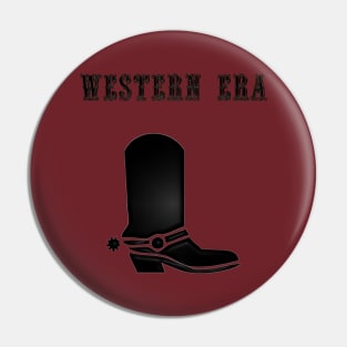 Western Era - Cowboy Boots 1 Pin