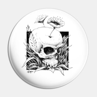 Skull plant design Pin