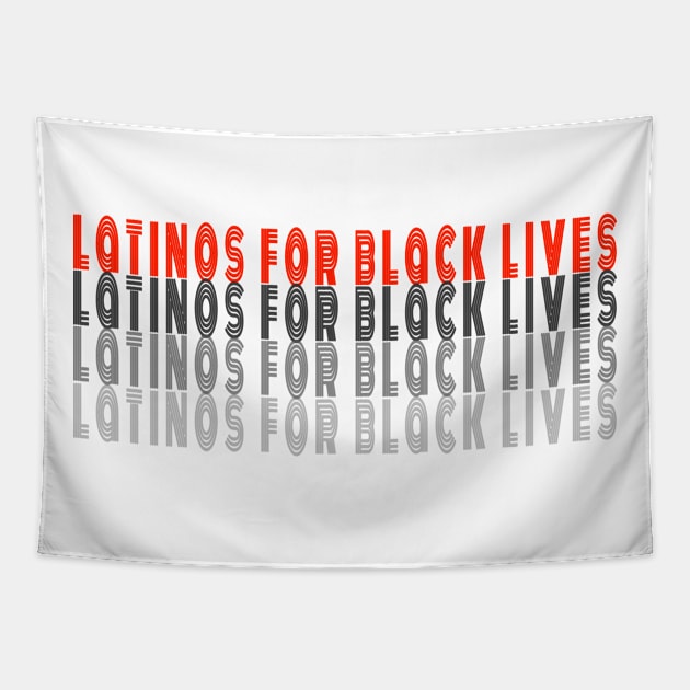 Latinos For Black Lives Tapestry by BaronBoutiquesStore