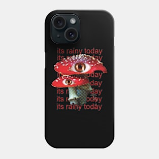 Weirdcore Aesthetic Mushrooms Phone Case