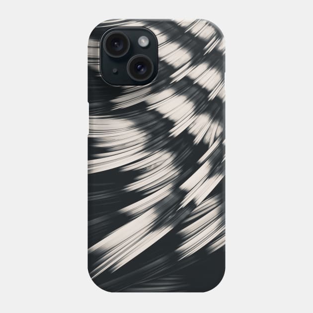 Zebra Strands. Abstract Art Phone Case by love-fi