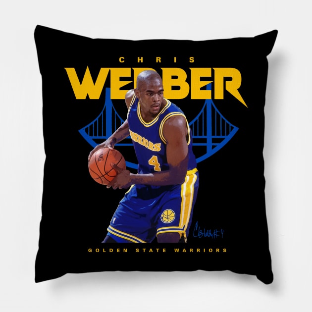 Chris Webber Pillow by Juantamad