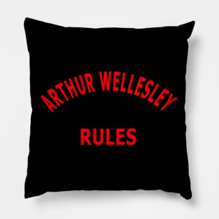 Arthur Wellesley Rules Pillow