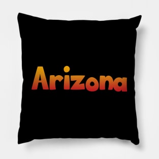 Grand Canyon Arizona map Grand Canyon photo Arizona tourism Pillow