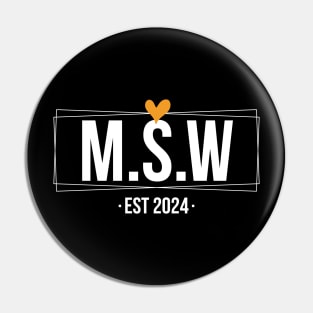 msw est 2024 Pin