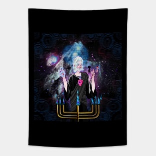 JESUS CHRIST WITH CLOUDS Tapestry