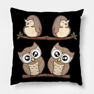 Cute Owls Pillow