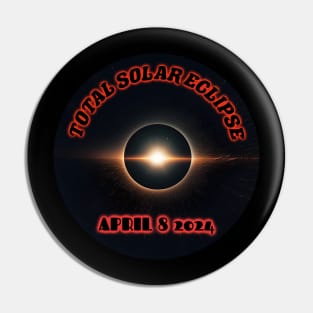 Solar Eclipse 2024 Pin