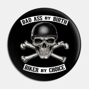 Bad Ass Biker Pin