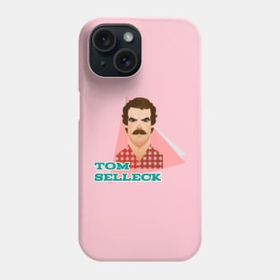 Tom selleck t-shirt Phone Case