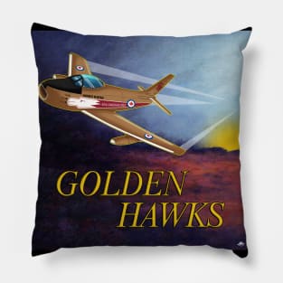 Golden Hawks Memories Pillow